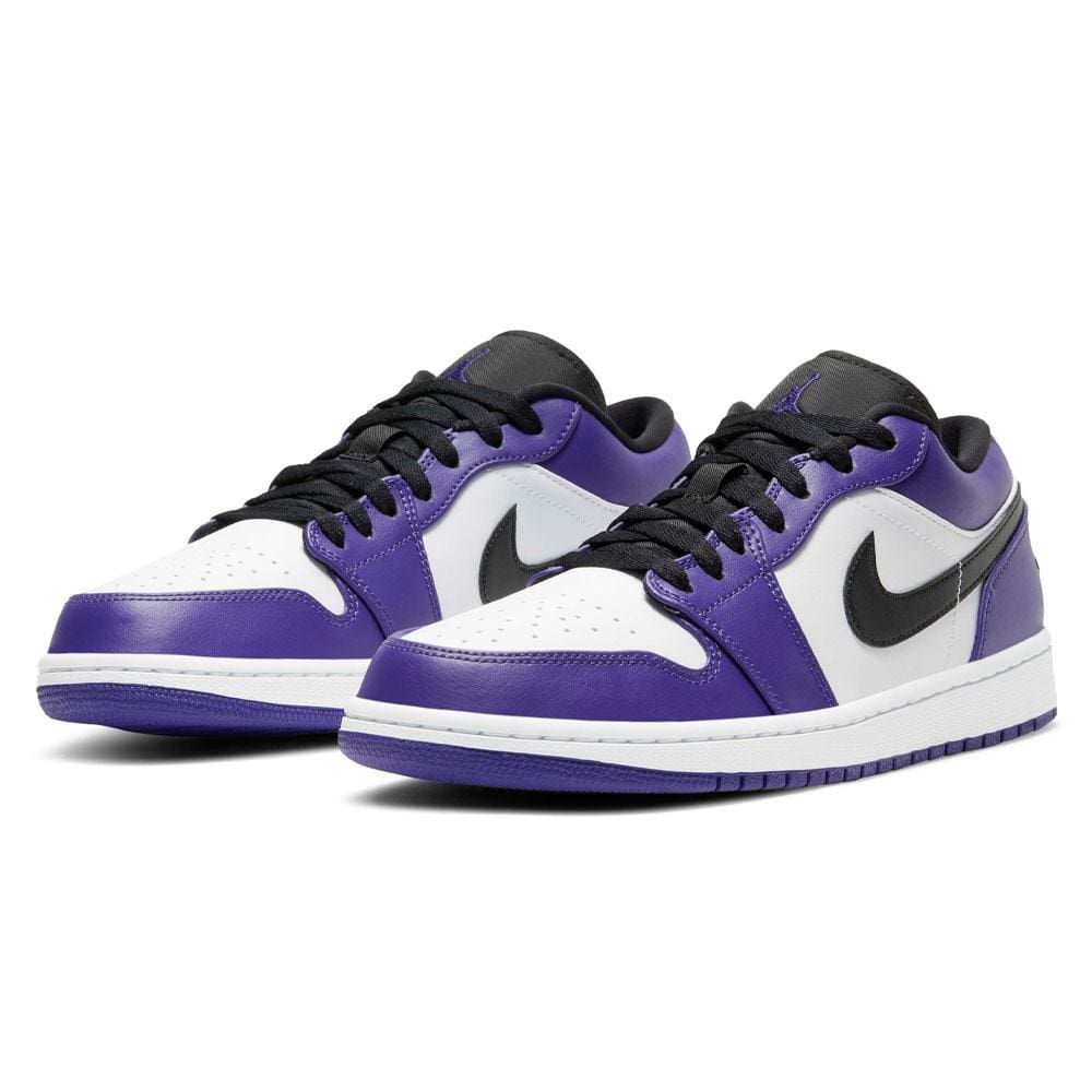 Air Jordan 1 Low “Court Purple” 2.0 - 553560-500/553558-500