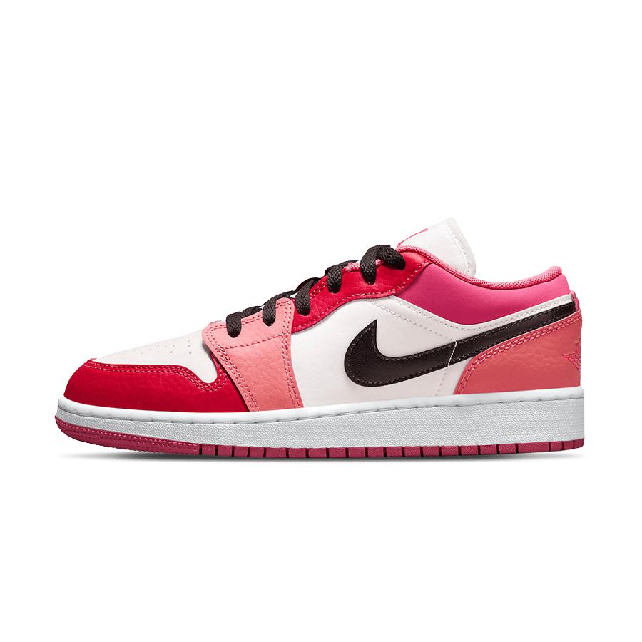 Air Jordan 1 Low Pink Red (GS) - 553560-162